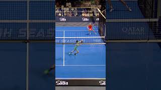 Crazy point from the Lebron and Augsburger pair in the Riyadh Season P1