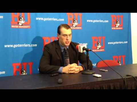 the elko daily free press Patrick MacGregor discusses No. 15 BU's loss to No. 17 RPI
