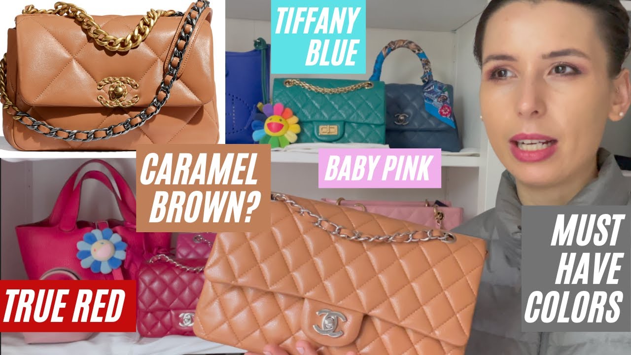 Take a look at some of the features of the Chanel 21P caramel mini bag