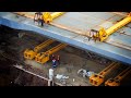 Запорожские мосты сегодня. Подготовка к транспортировке нового пролетного строения из Кривой Бухты