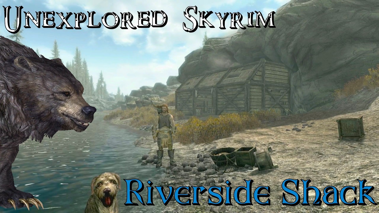 Unexplored Skyrim: Riverside Shack - YouTube