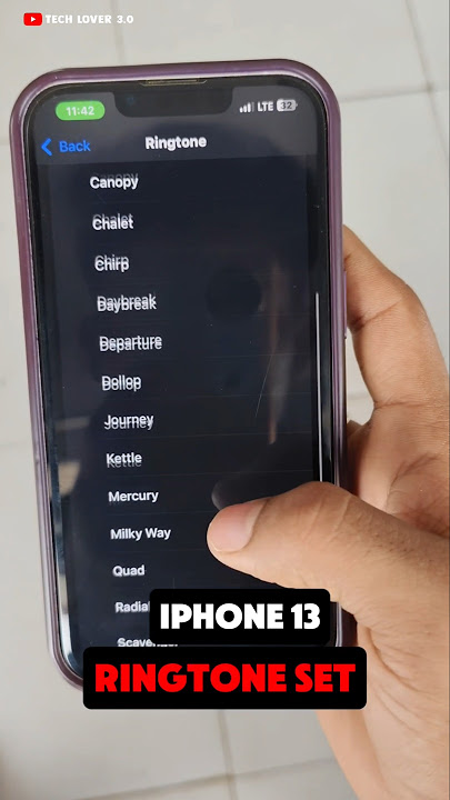 iPhone 13 Ringtone Set Keise Kare | Ringtone Setting #iphone