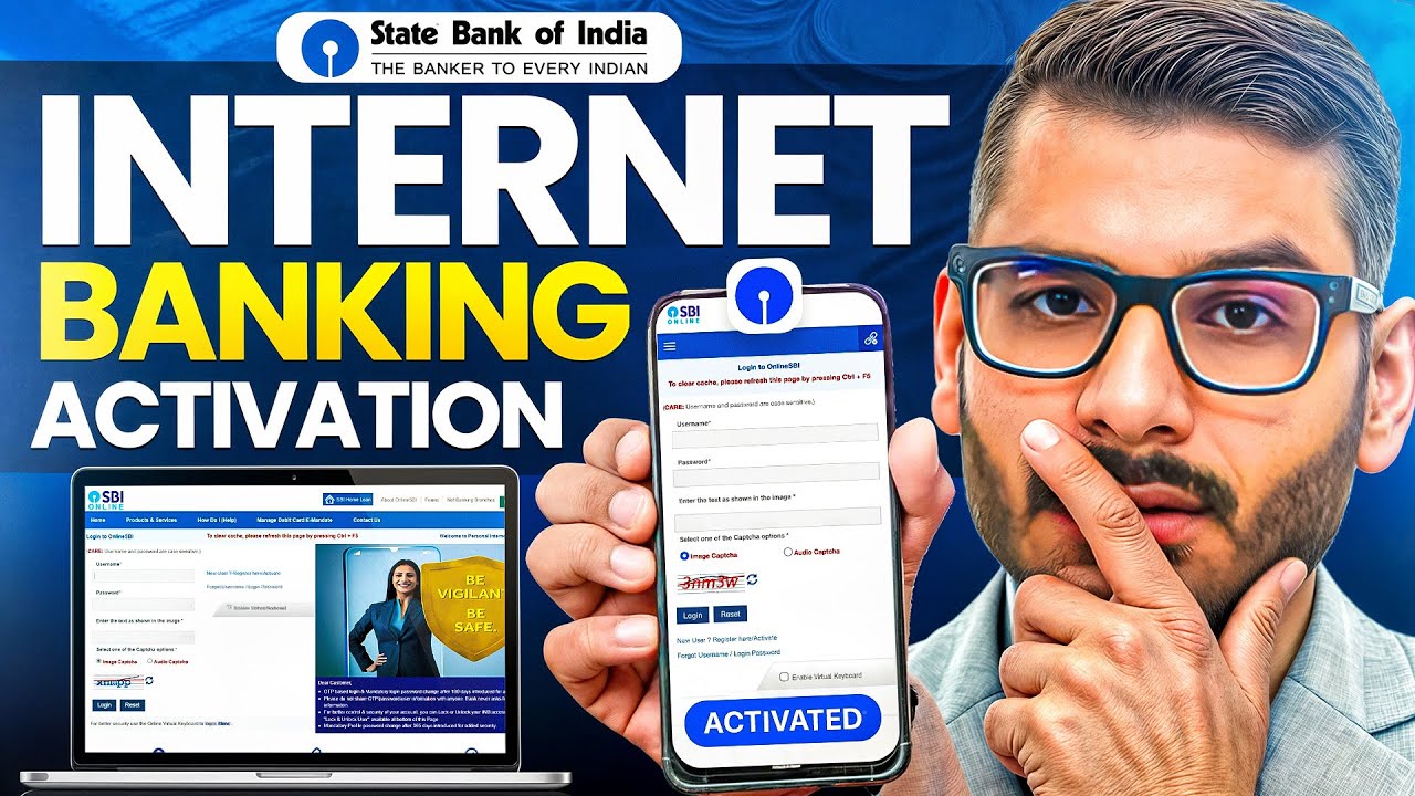 SBI Internet Banking Online Registration | SBI Net Banking