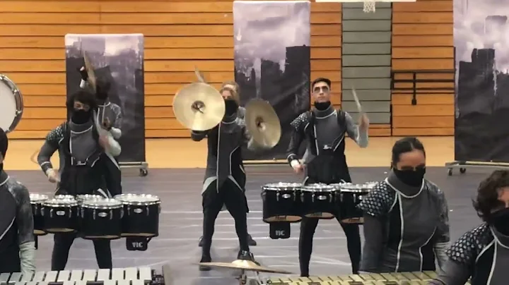 Stockdale High School Percussion rehearsal