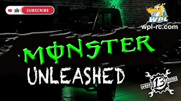 WPL D12 MONSTER UNLEASHED - PSYCHO13GARAGE STYLE!!!!