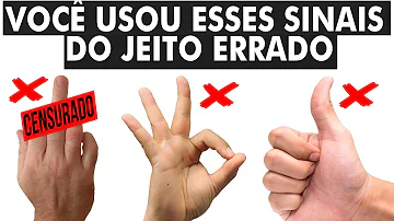 O que significa os dedos indicadores juntos?