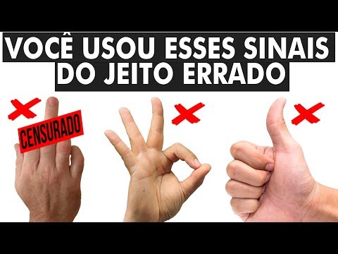 Vídeo: Quem criou o sinal v?