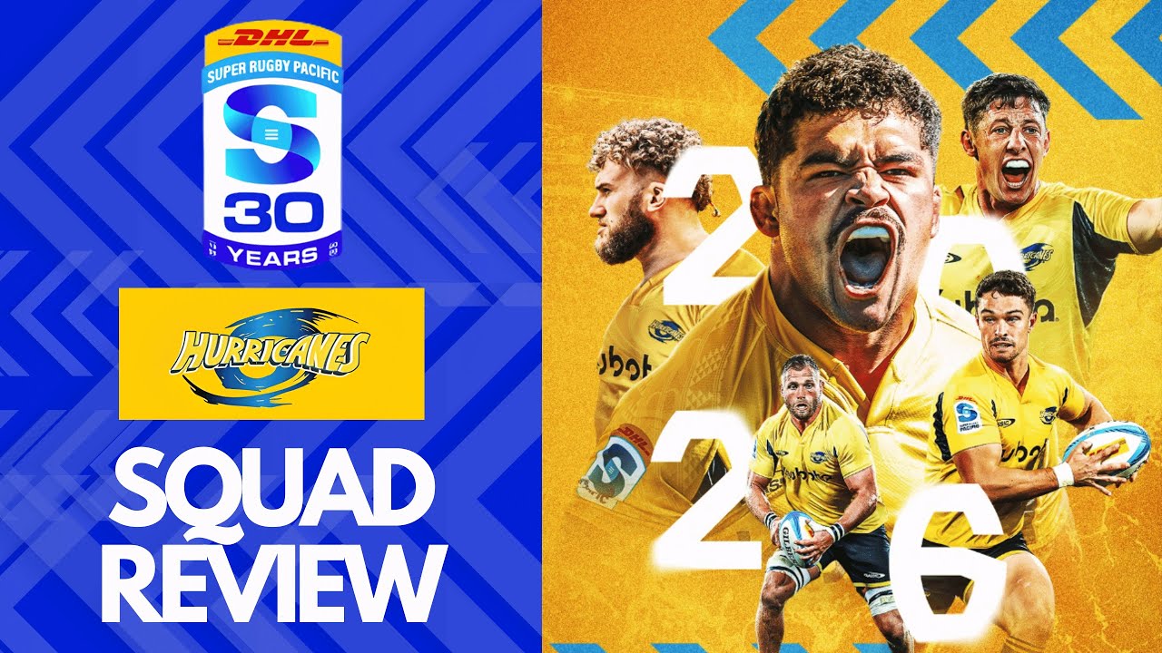 Super Rugby Pacific 2026 Hurricanes Squad Revealed! 🔥 Biggest Stars, New Signings & Game-Changers!