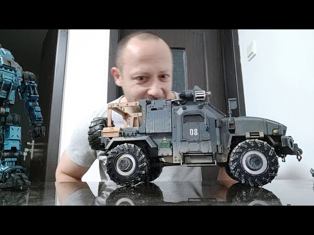 Joy Toy 1:18 scale Crazy Reload SUV vehicle. Amazing for G.I.Joe