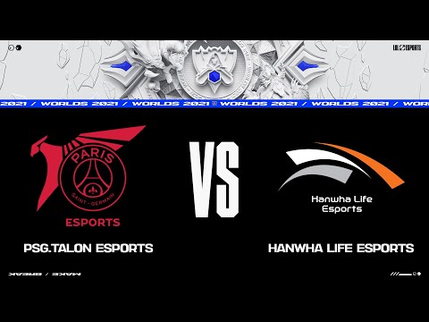 PSG vs. HLE | Worlds Group Stage Day 2 | PSG Talon vs. Hanwha Life Esports (2021)