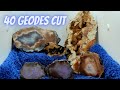 GEODES | A look Inside | Cutting Rocks #12