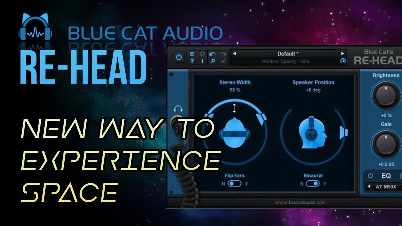 MMTV Blue Cat Audio ReHead a new way to experience space Eric