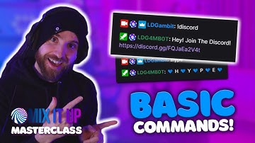 Setting Up Basic Commands In MixItUp | MixItUp Masterclass
