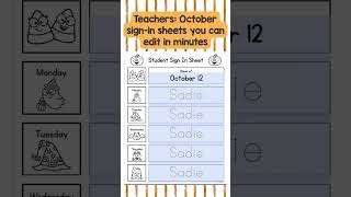 Editable Name Tracing Worksheet for Preschool, Pre-K & Kindergarten