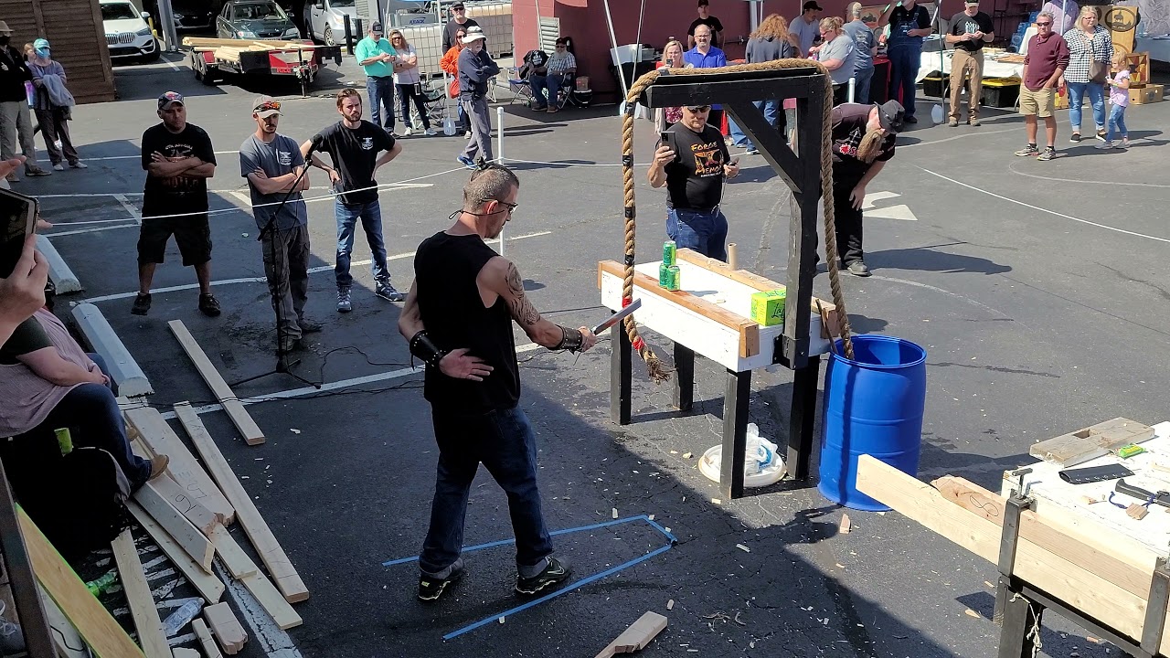 My first ever run at a blade sport competition! I got 1rst in my division Can't wait for the next!