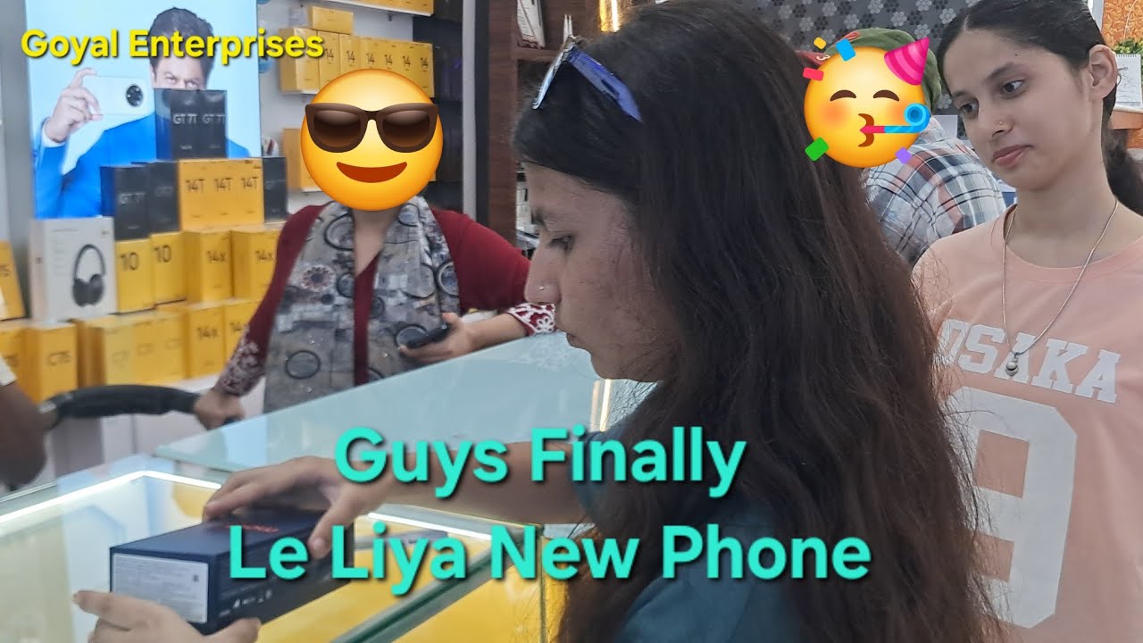 "Finally Bought My New Phone from Goyal Enterprises 📱🔥"