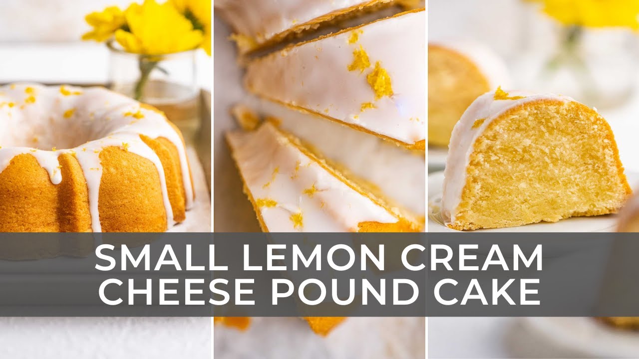 Mini Cream Cheese Pound Cakes - Bake or Break