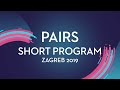 Diana Mukhametzianova / Ilya Mironov (RUS) | Pairs Short Program | Zagreb 2019
