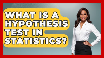What Is A Hypothesis Test In Statistics? - The Friendly Statistician