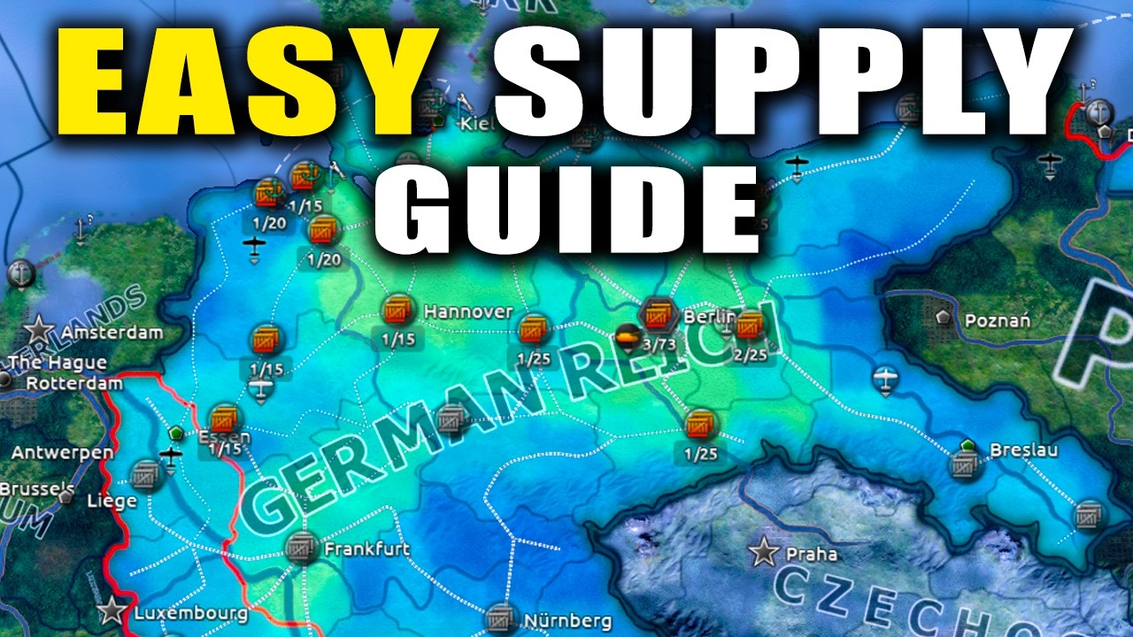 How to use SUPPLY in Hoi4 2026 - YouTube