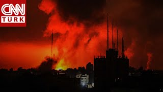 Son Daki̇ka İsrail Uçakları Gazzeyi Vuruyor Canli Haber