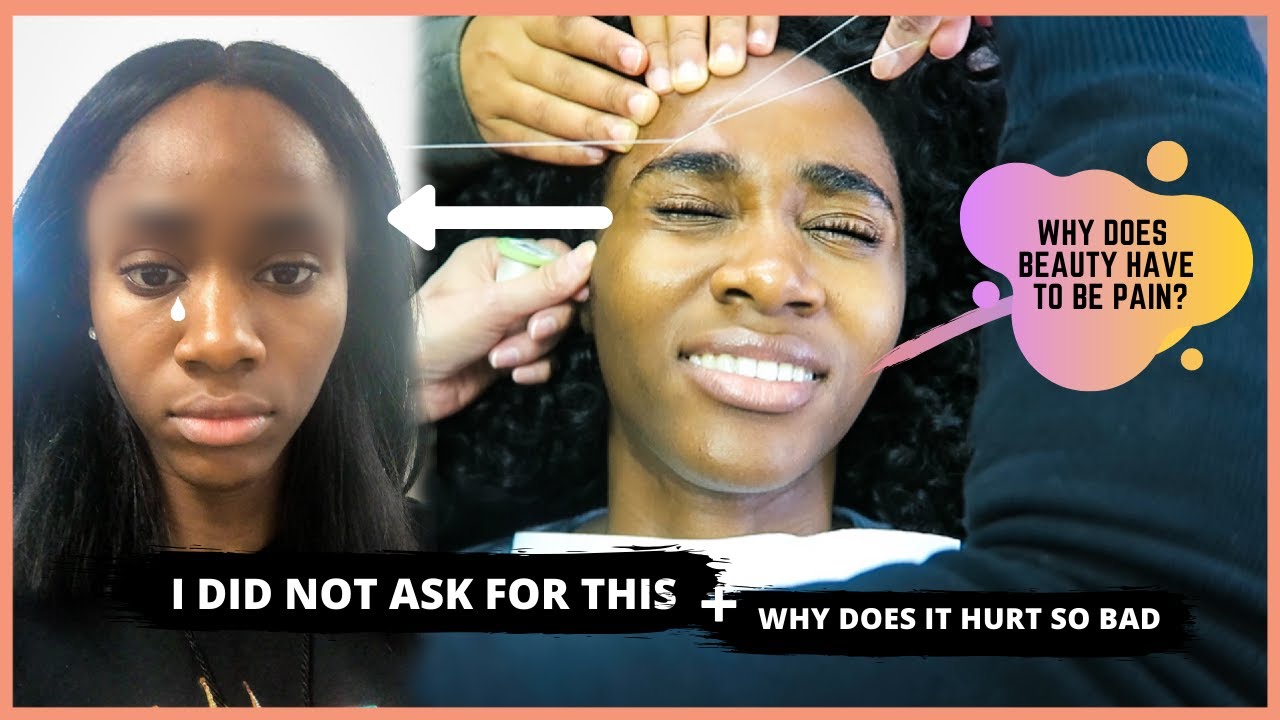 EYEBROW THREADING DISASTER GYM WORKOUT ROUTINE & STRUGGLE PACKING