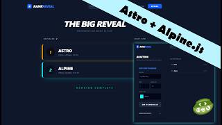 Building a Dynamic Ranking Tool with Astro & Alpine.js in under 30 minutes 