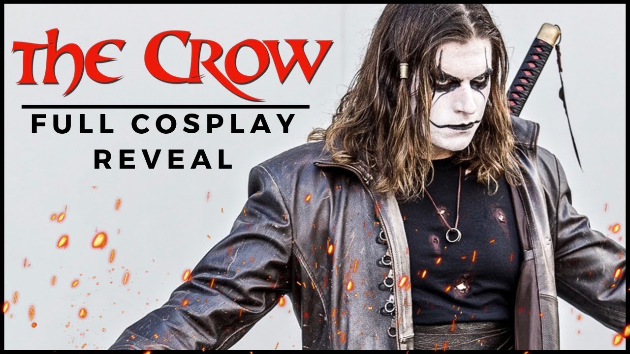 The Crow- Full Cosplay Reveal! - YouTube