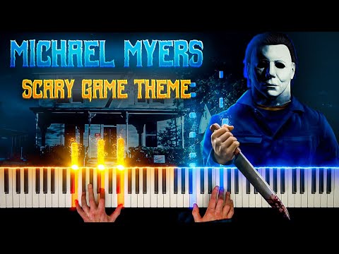 Michael Myers Theme - Halloween The Game Theme (Piano & Synth)