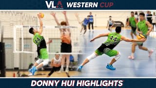 Donny Hui | Outside Hitter (VLA Western 2024 Volleyball Highlights)
