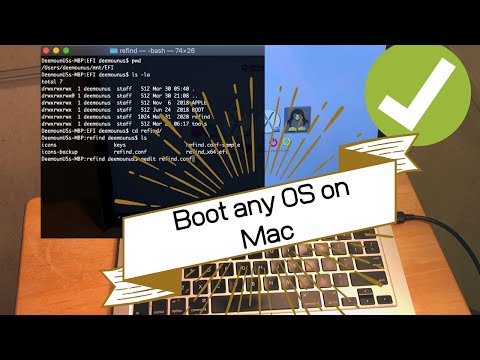 rEFInd: How to Install and Boot Alternative OS on Mac