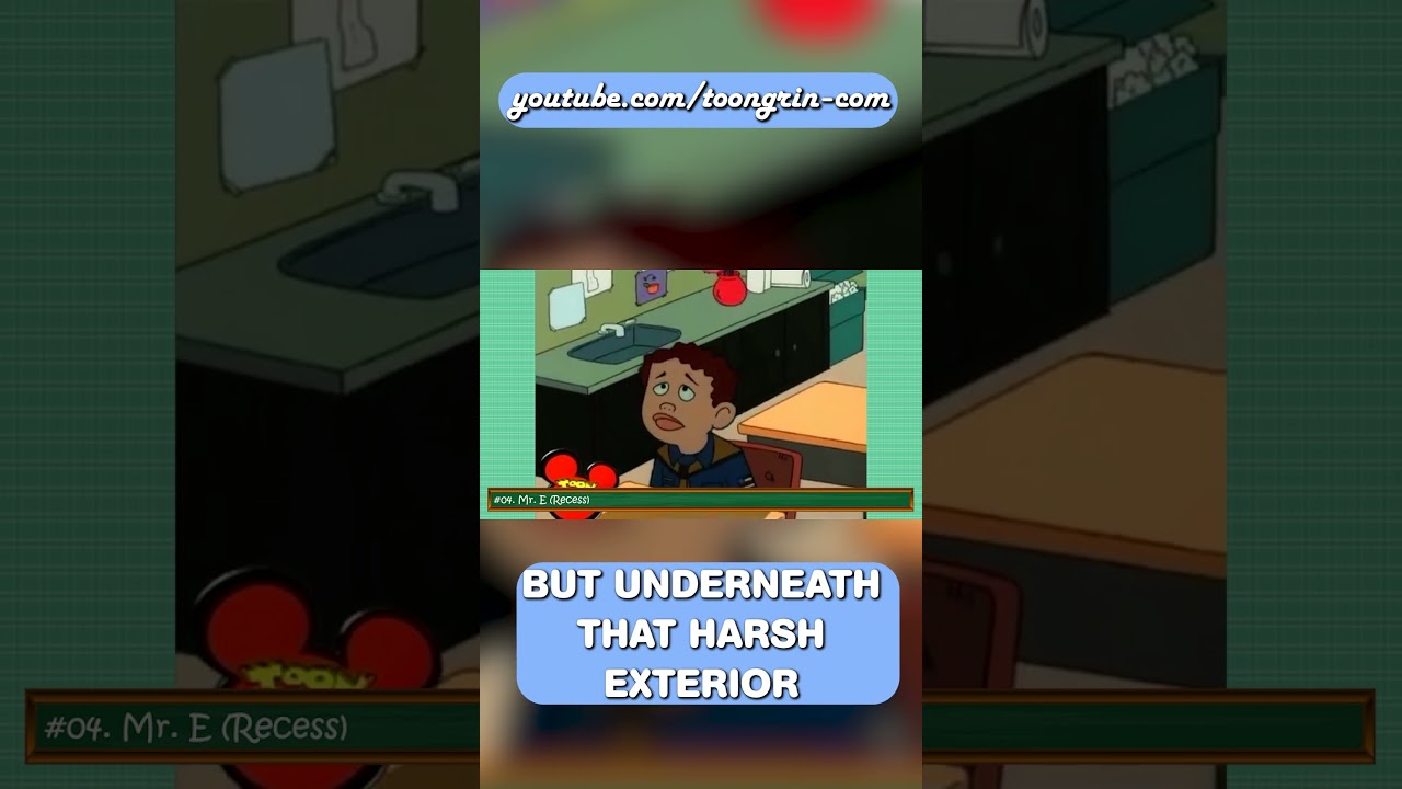 "Mr. E from Recess: The Ultimate Cool Teacher? 🍎😎