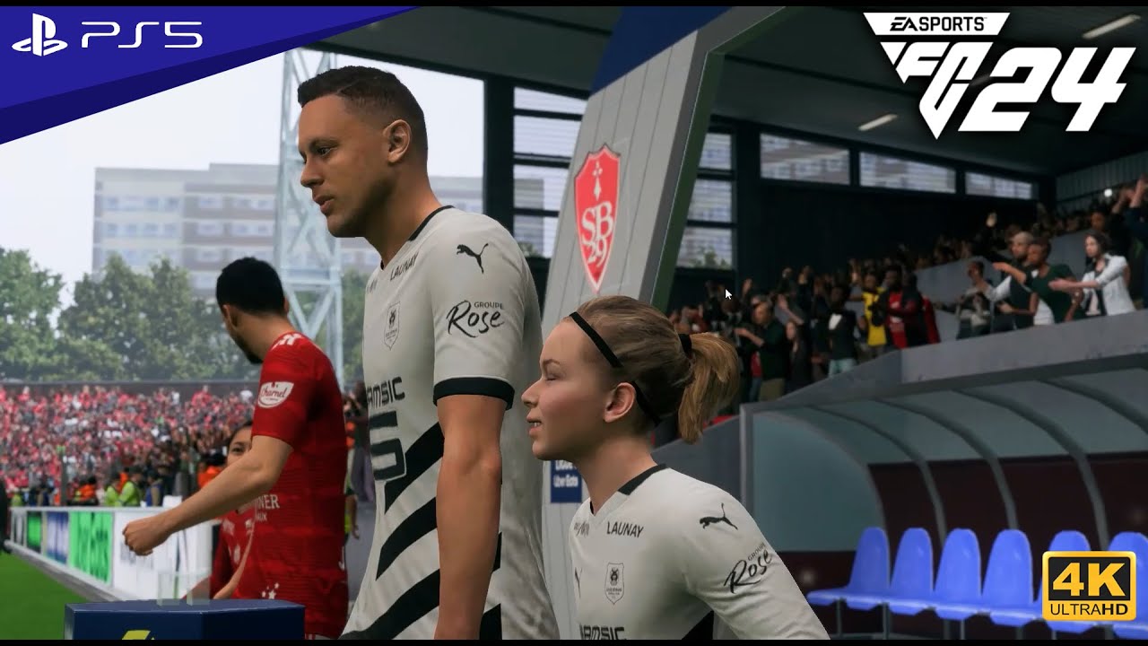 EA FC 24 - Stade Brestois 29 vs Stade Rennais FC - Ligue 1 Uber Eats