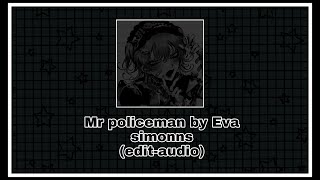 Mr Policeman By Eva Simonsedit-Audio