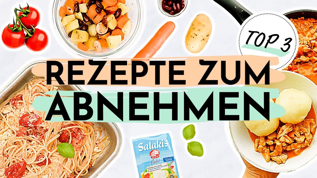 3 Rezepte Zum Abnehmen Einfach Schnell Gesund Kochen Meal Prep Youtube