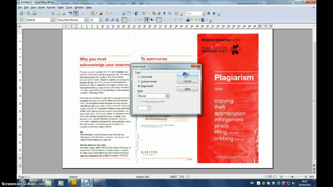 Howto Insert Scans To Libreoffice