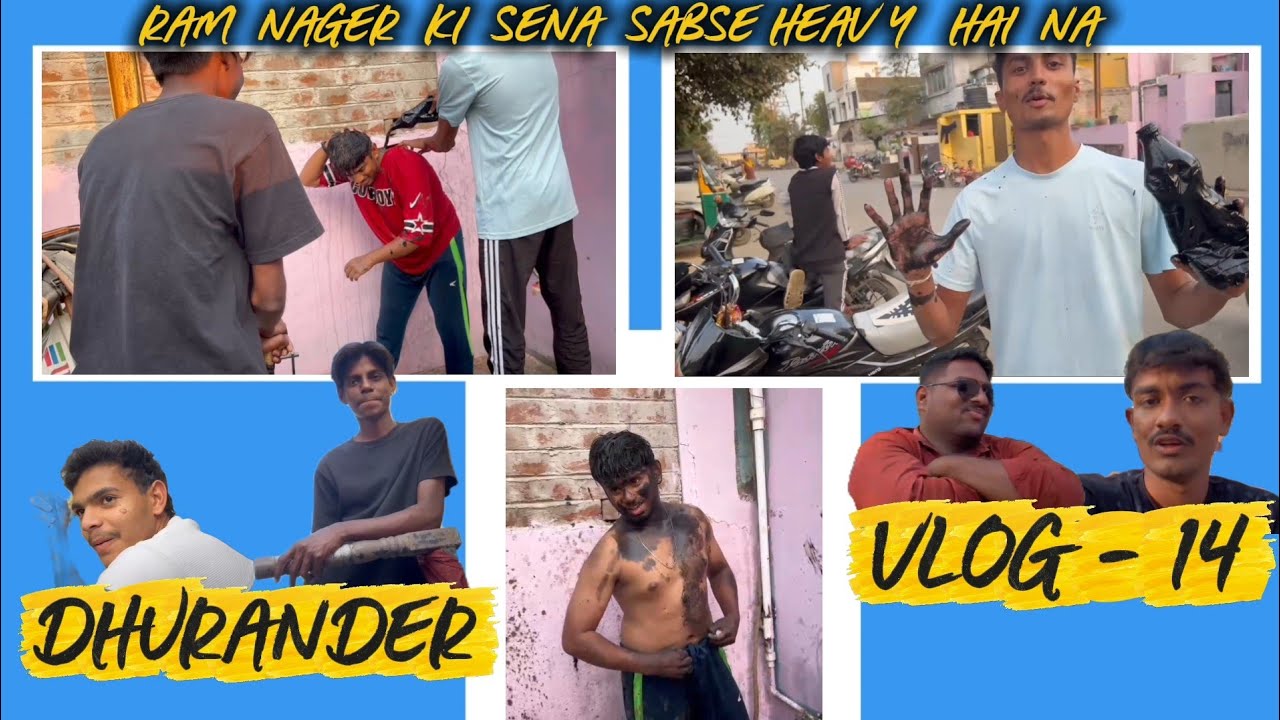 ||😱 Dhurander Vlog || Vlog - 14 || Ram Nager Ki Sena Sabse Heavy Hai Na ☠️ ||