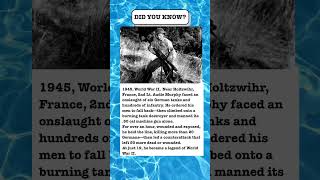 1945, World War Ii, He Held Off An Entire German Company Alone At 19 Years Old