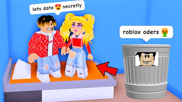 Spying on ROBLOX ODERS as a TRASH CAN!