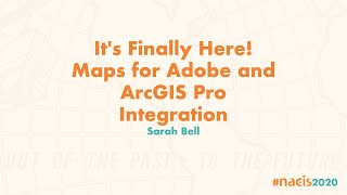 It's Finally Here! Maps for Adobe and ArcGIS Pro Integration
