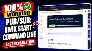 Famous Pub/Sub: Qwik Start - Command Line #GSP095 #qwiklabsarcade2026 Wealth