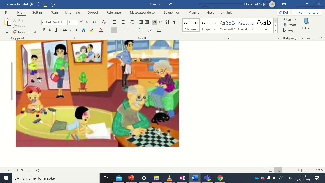 Fortell om det du ser på bilde!  شرح بلعربي بلتفصيل A2 B1