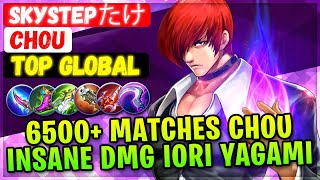 6500+ Matches Chou, Insane Damage Iori Yagami  [ Top Global Chou ] ѕkуѕтepたけ. - Mobile Legends