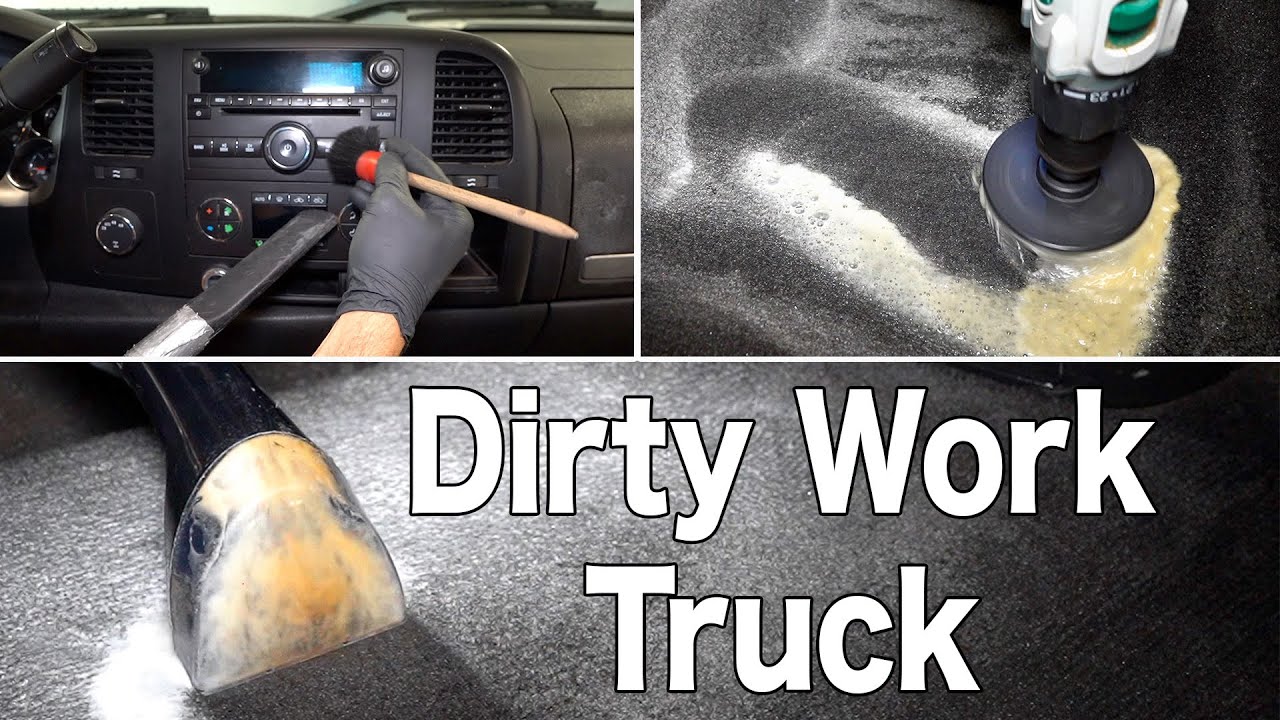 Super Cleaning A Nasty Work Truck The Detail Geek Youtube