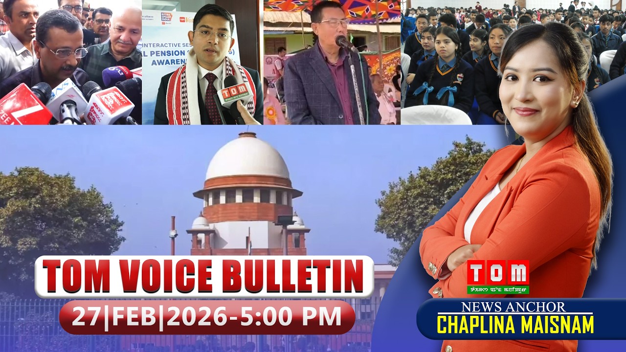 TOM TV - TOM VOICE BULLETIN || 27 FEB 2026, 5:00 PM