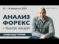 Обзор Форекс и Американских акций на неделю 03.02.2020 - 14.02.2020 Александр Герчик