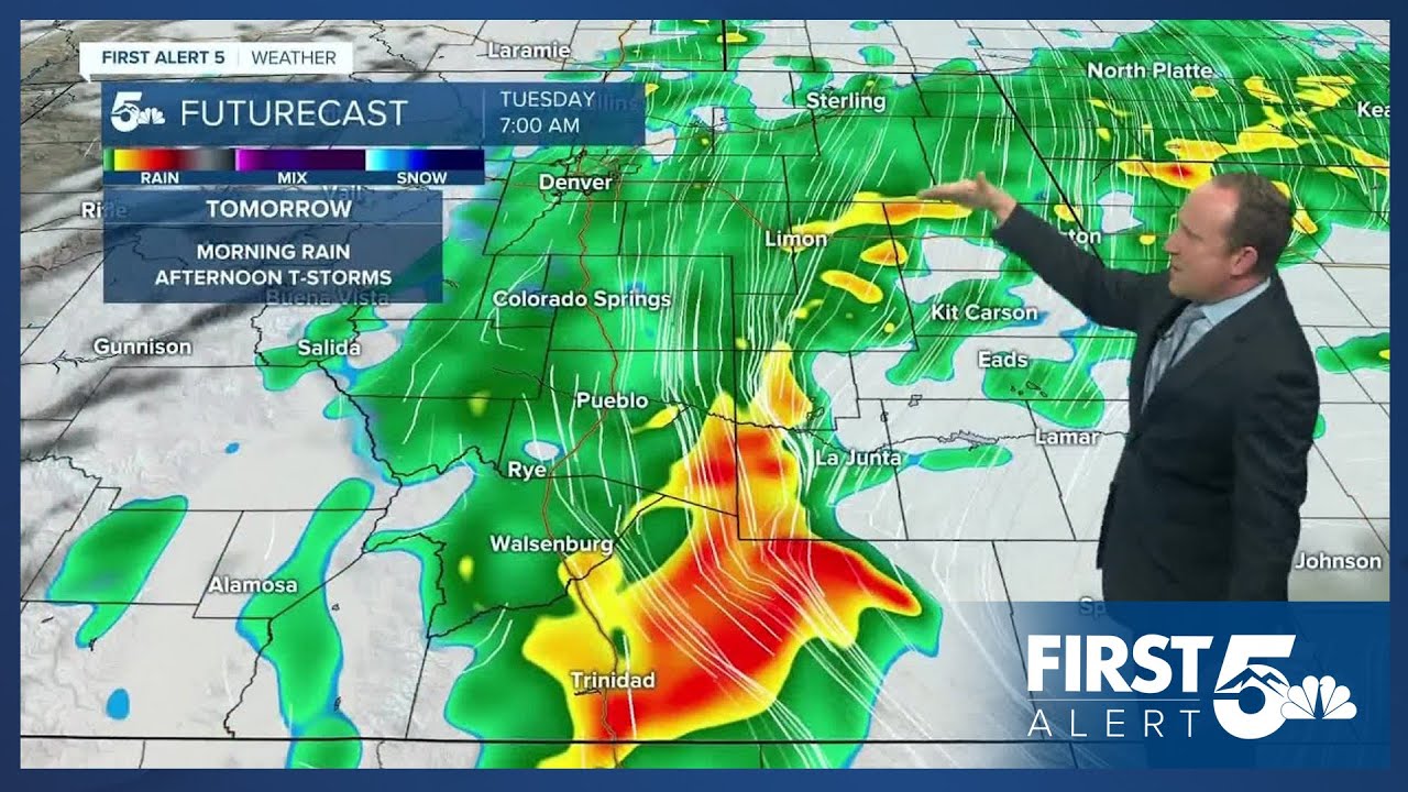 Strong to severe thunderstorms Monday afternoon ahead of next cold ...