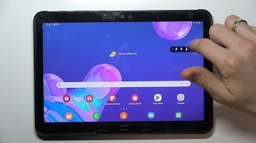 How to record screen on Samsung Galaxy Tab Active Pro / Screen recording feature on Tab Active Pro