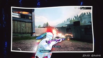 BGMI Character Fire Effect Tutorial - Sajid Gaming