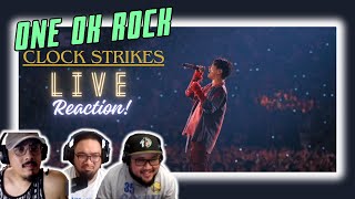 One Ok Rock - Clock Strikes (Live) - REACTION! - we love this band!!